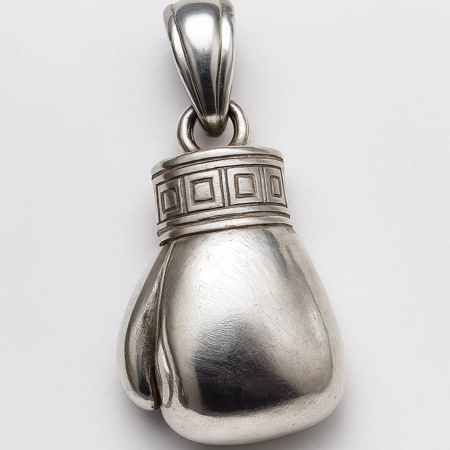 Сребърен медальон "Боксова ръкавица"  (Unisex)